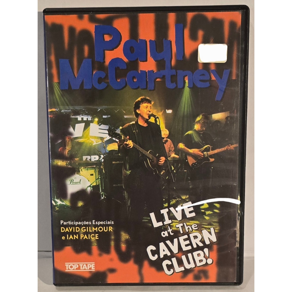 DVD Paul McCartney - Live at The Cavern Club (ORIGINAL - USADO - PERFEITO ESTADO)