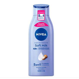 Locao Hidratante Nivea Milk Karite Pele Seca 400Ml em Oferta na Shopee