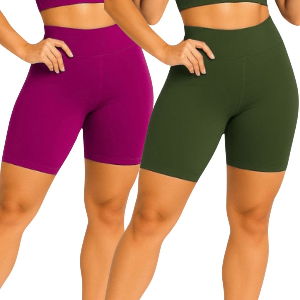 Kit 2 Bermudas Blackout Zero Transparencia Fitness