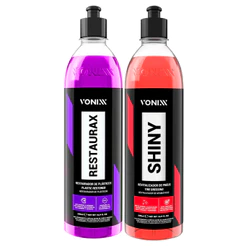Restaurax Restaurador De Plásticos + Shiny 500ml Vonixx