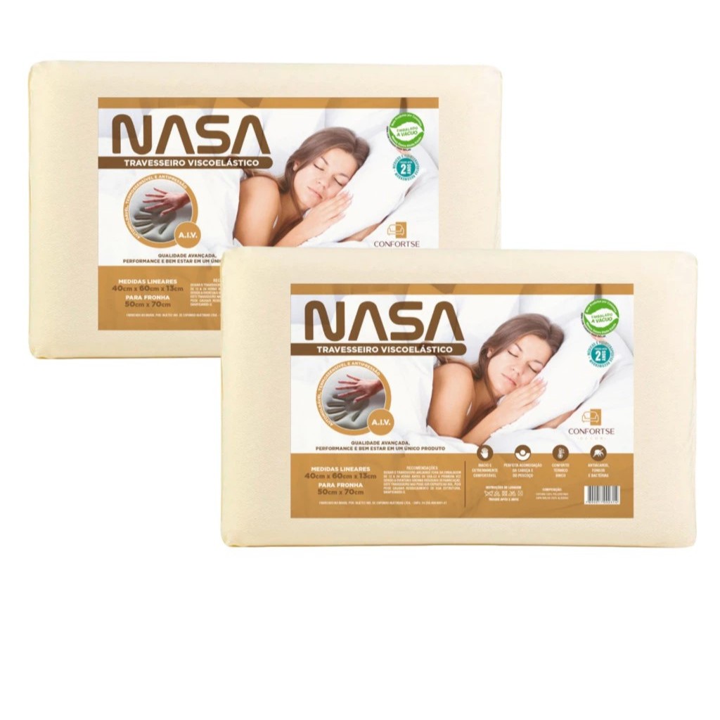 Travesseiro de Espuma da Nasa: Onde Comprar | BuscaProdutos