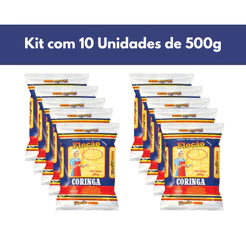 Flocão de Milho Coringa 500g - Kit com 10 Unidades