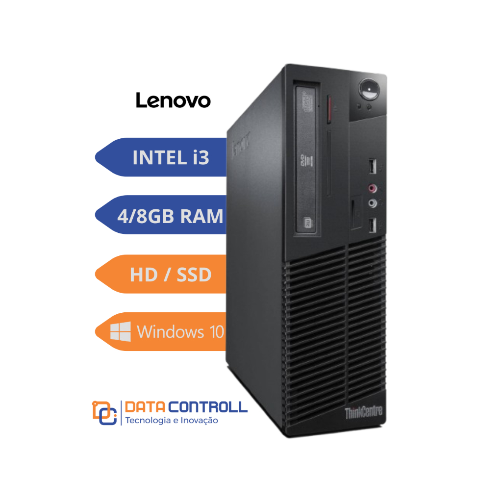 CPU-DESKTOP Lenovo M92 Intel I3 2 Gen em Oferta na Shopee