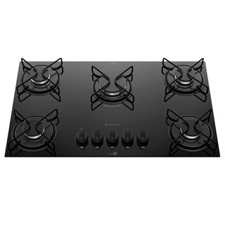 Fogão Cooktop 5 Bocas Mesa Vidro Atlas Agile Up Preto Bivolt