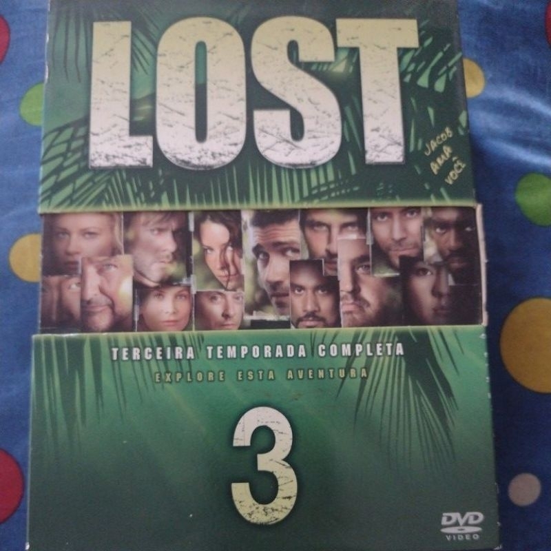 dvd Lost terceira temporada completa 917