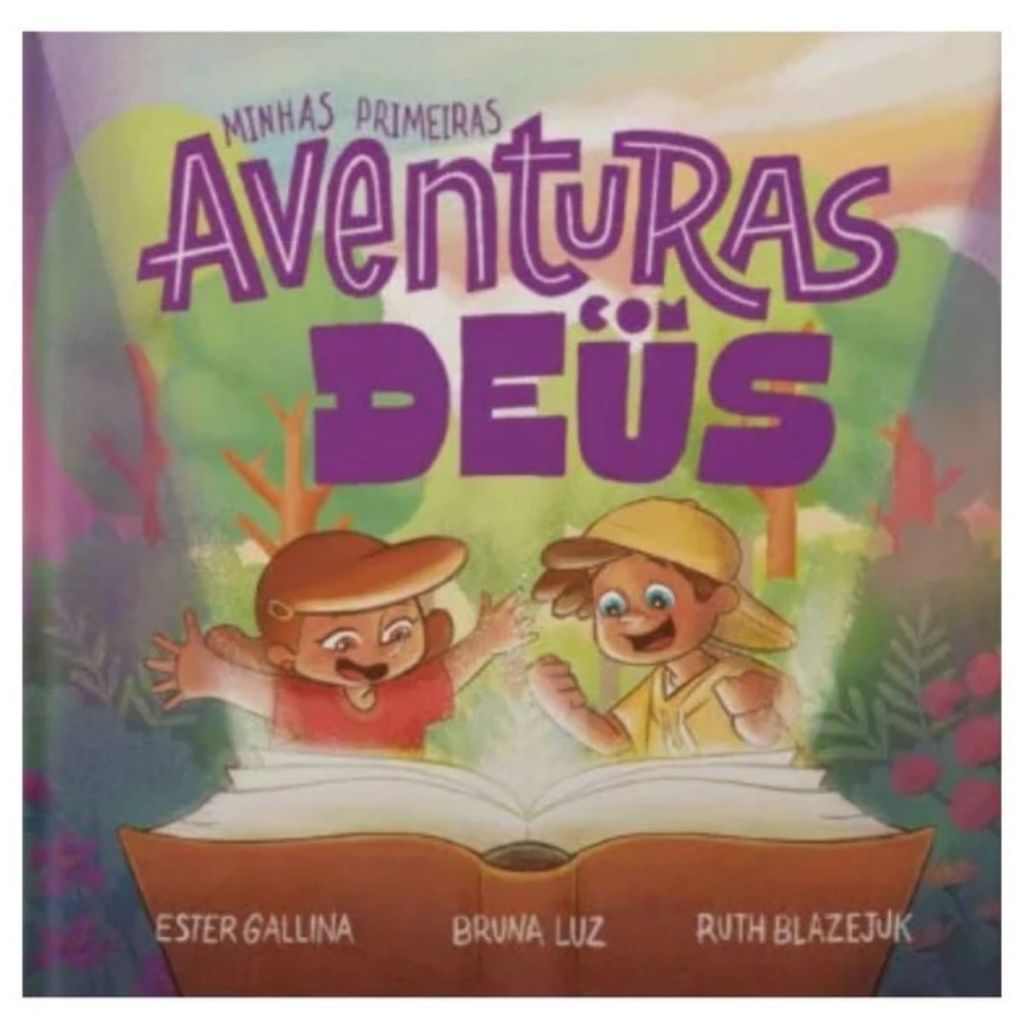 Minhas primeiras aventuras com Deus | Capa Dura | 50 Devocionais para crianças | Editora Vida