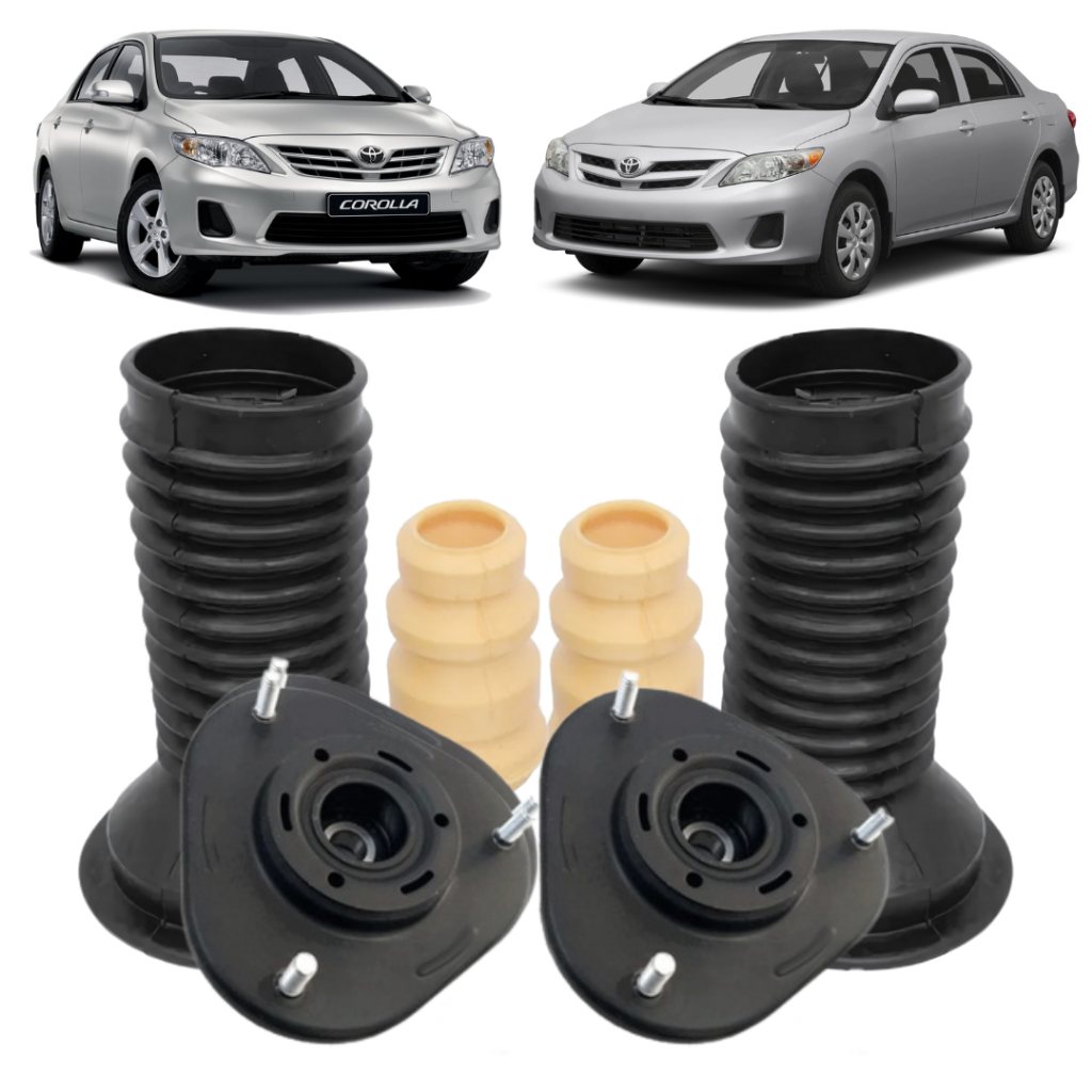 Kit Batente Coxim Amortecedor Dianteiro Corolla 2009 2010 2011 2012 2013 2014