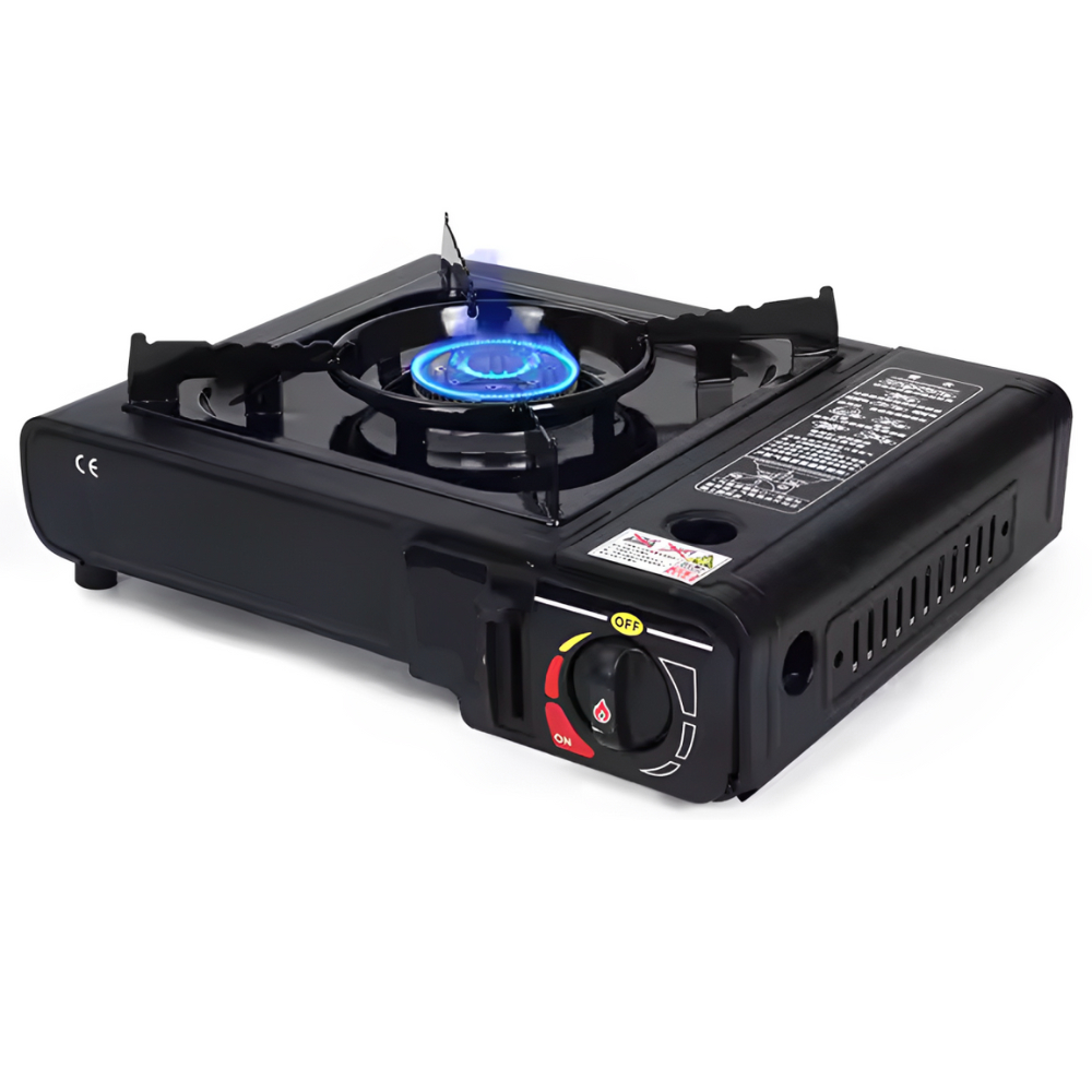 Fogão Portátil Fogareiro a Gás Titanium para Camping com Acendimento Automático em Oferta na Shopee