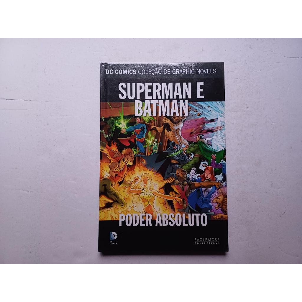 Eaglemoss DC COmics Coleção de Graphic Novels vol 29 Superman e Batman - Poder Absoluto