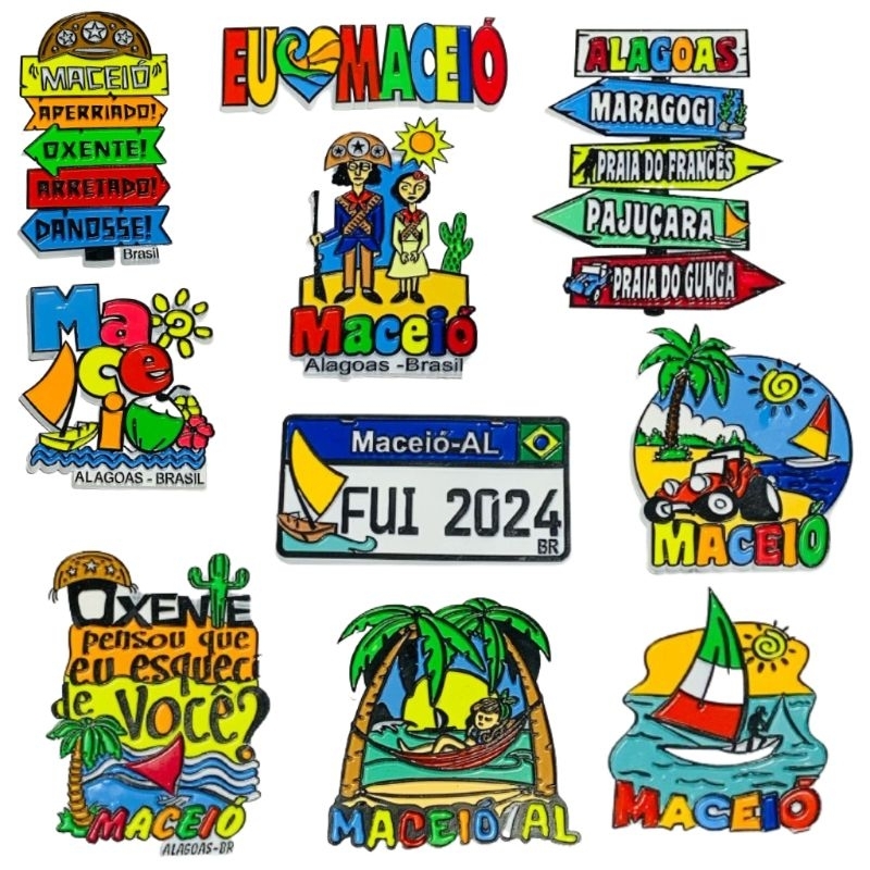 IMÃS DE GELADEIRA EMBORRACHADOS 2D MACEIÓ