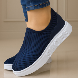 Tenis Meia Feminino Trabalho Academia Caminhada Calce Facil Tenis Casual Sem Cardacob Sapato Chinelo Rasteira em Oferta na Shopee