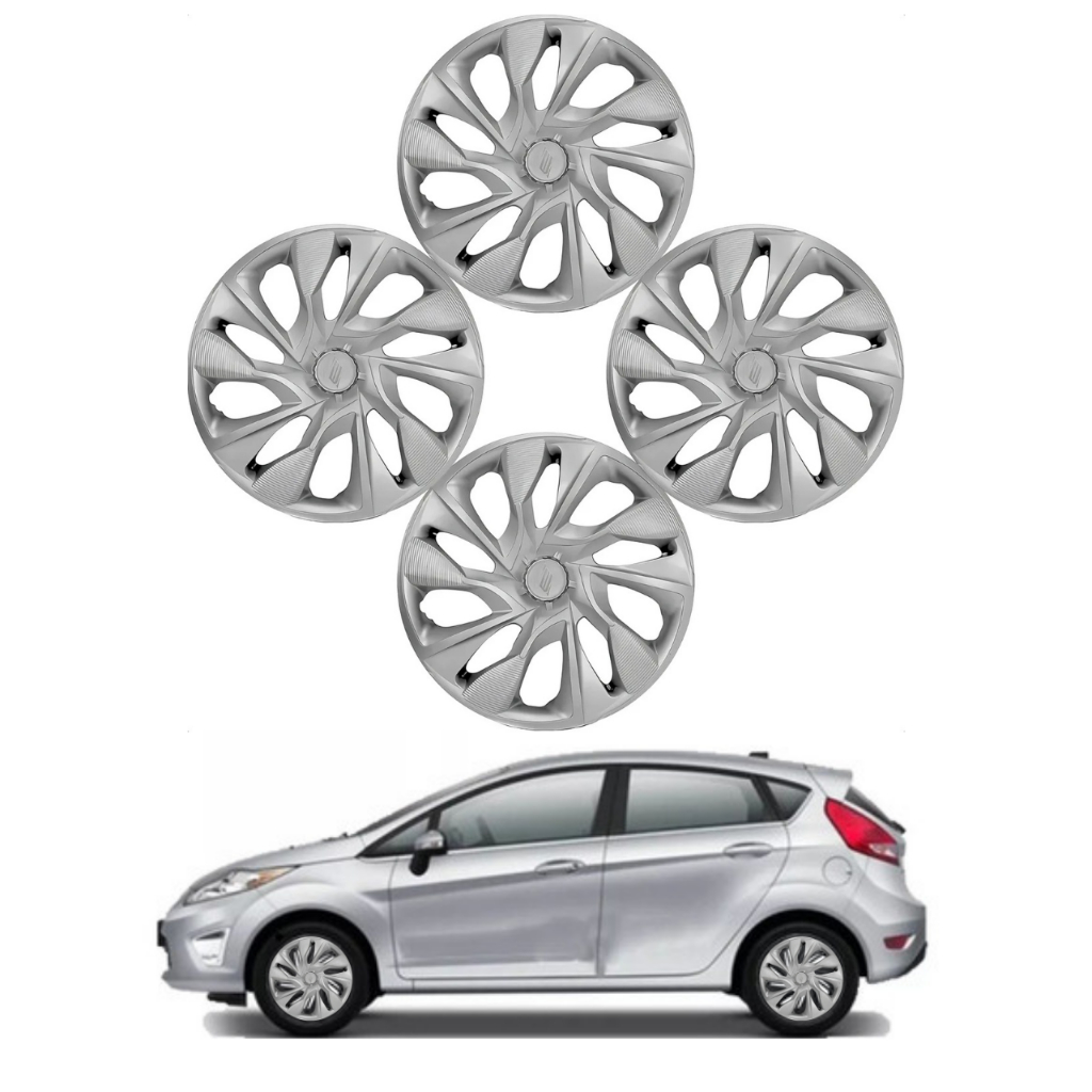 Calota aro 15 Esportivas Gol G5 Fiat Ds4 Silver Elitte