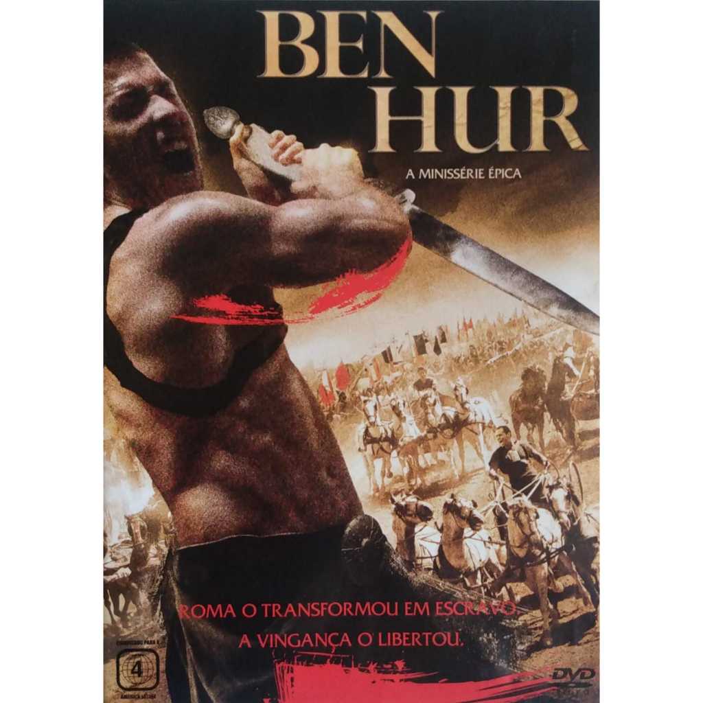 BEN HUR A MINISSÉRIE ÉPICA DVD JOSEPH MORGAN EMILY VANCAMP