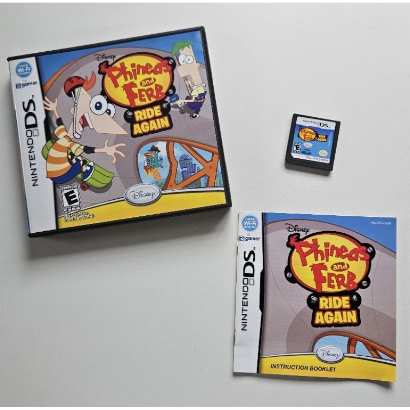 Phineas And Ferb Ride Again Nintendo DS Usado original