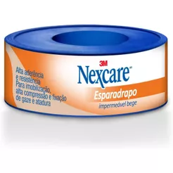 Esparadrapo Impermeável Bege 12mm X 3m Nexcare