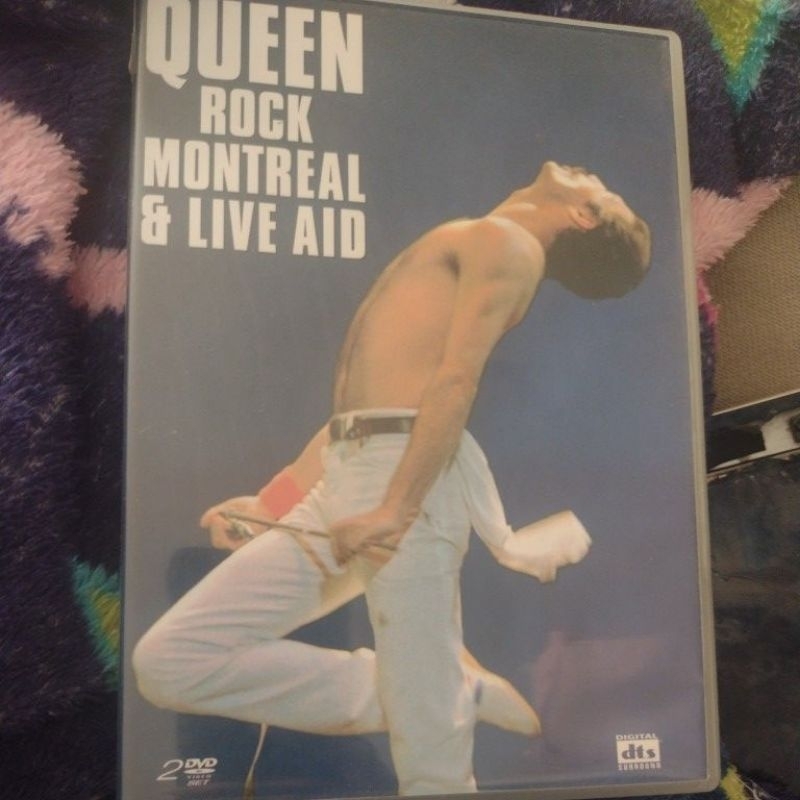 dvd Queen rock Montreal e live aid 956