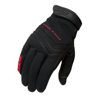 Luva X11 Nitro Win Preta Moto Touchscreen Neoprene Reforço Palma Polegar Confortável para Uso Urbano