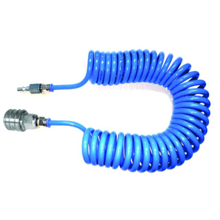 Kit Mangueira Espiral Pu 8mm C/ Engate Rápido e Pino em Oferta na Shopee