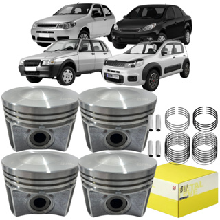 Jogo Pistão com Anel 0,60 Palio Siena Uno Way Uno Mille em Oferta na Shopee