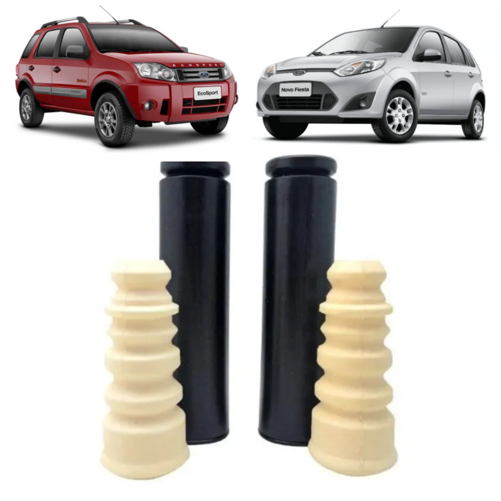 Kit Batente Coifa  Amortecedor Traseiro Fiesta Ecosport em Oferta na Shopee