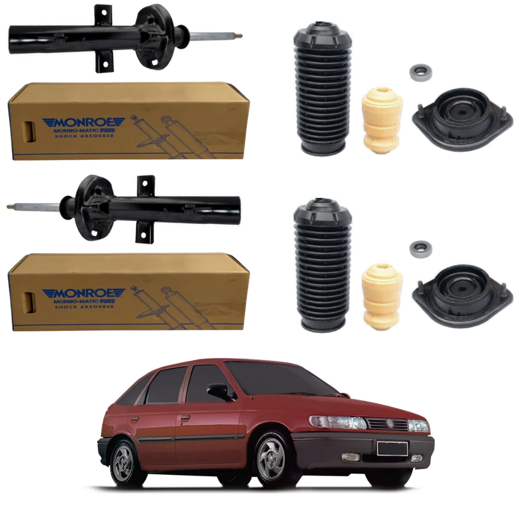 PAR AMORTECEDOR DIANTEIRO POINTER 1994 A 1996 MONROE + KIT