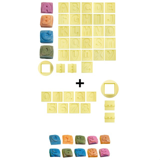 Kit 2 Ejetor Max Letras E Numeros Para Fazer Brigadeiros E  Modelar Docinhos Para Festas Bluestar em Oferta na Shopee