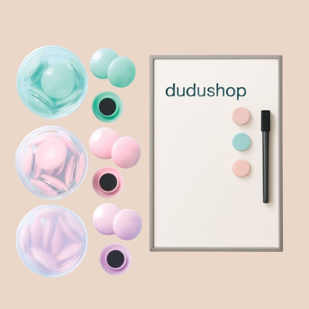 Imã Colorido Redondo Candy Color Escritório Lousa Magnética Geladeira Mural Decorativo Kit 30 UN em Oferta na Shopee