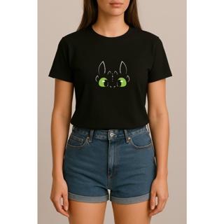 Blusa Camiseta T-shirt Personalizada Estampada Filme Como Treinar o seu Dragão Banguela Furia da Luz em Oferta na Shopee