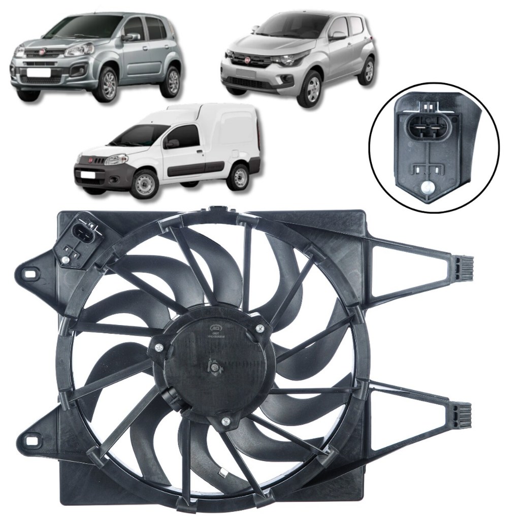 ELETROVENTILADOR/VENTOINHA FIAT MOBI 1.0 2017/ FIORINO UNO em Oferta na Shopee