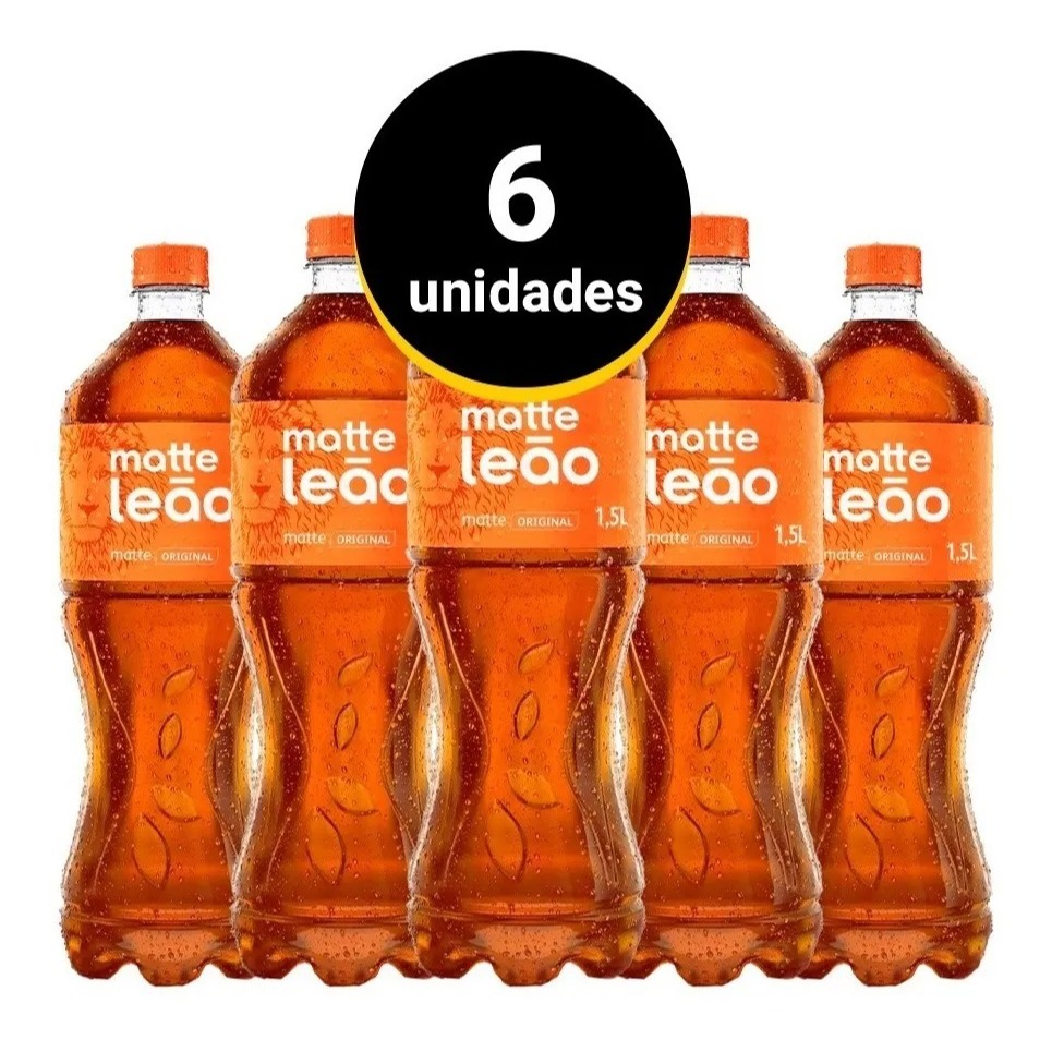 Cha Matte Leao Original  1.5L 6Un em Oferta na Shopee