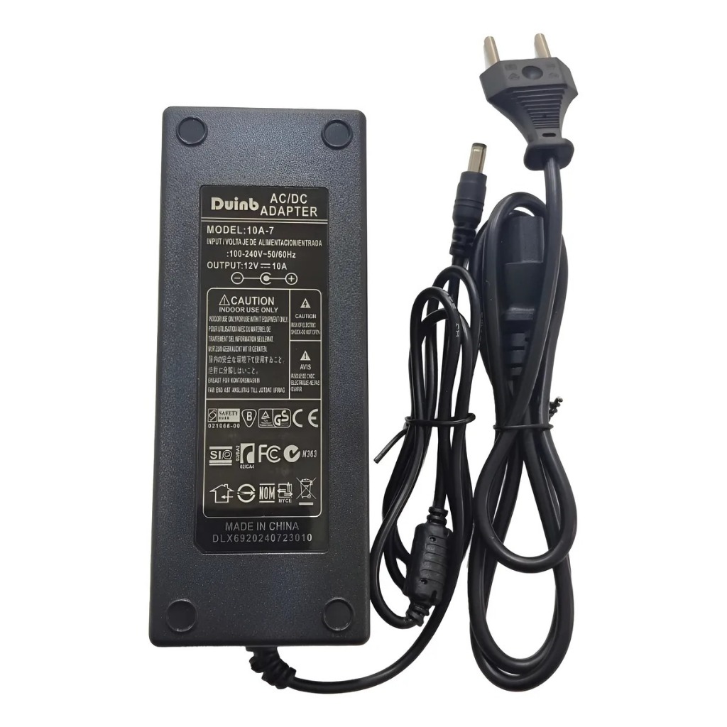 Fonte Estabilizadora 12v 10a 120w Bivolt Automática