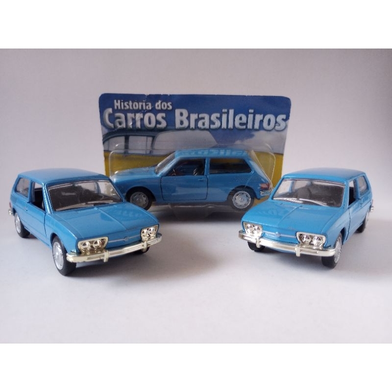 Miniatura Coleção História dos Carros Brasileiros Volkswagen Brasília Raridade Colecionáveis Top