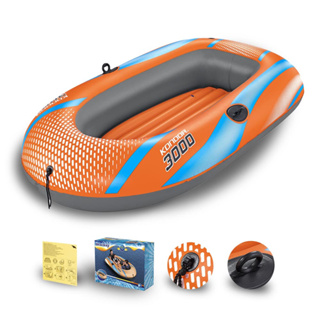 Bote Inflável 3 Pessoas Kondor 3000 Suporta 185kg Bestway em Oferta na Shopee
