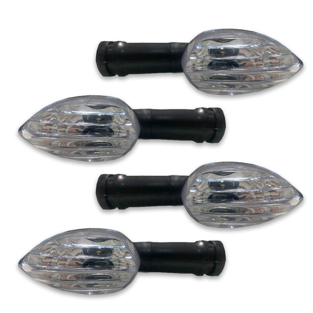 Pisca Seta Moto Fazer Ys250 Lente Cristal 4 Unidades em Oferta na Shopee