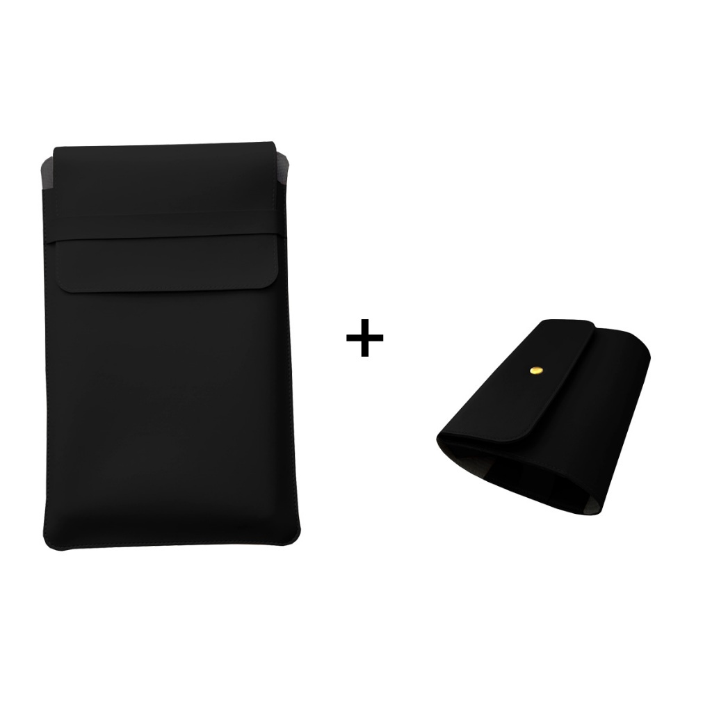 Case para Notebook mais Porta Carregador Preto