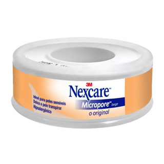 Esparadrapo Micropore Bege 12mm X 4,5M Nexcare em Oferta na Shopee
