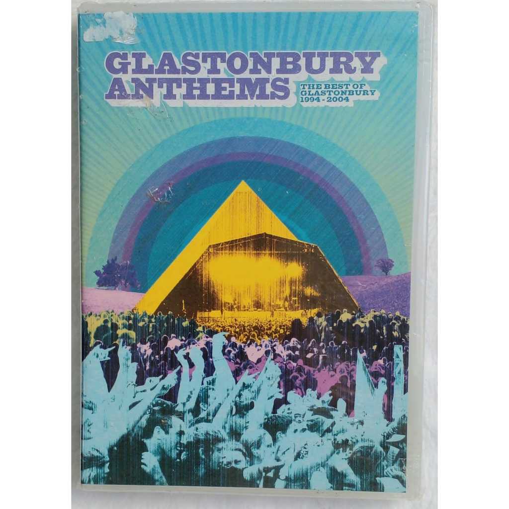 DVD Glastonbury Anthems Ao Vivo | Paul McCartney, Radiohead, Blur, Coldplay, Prodigy