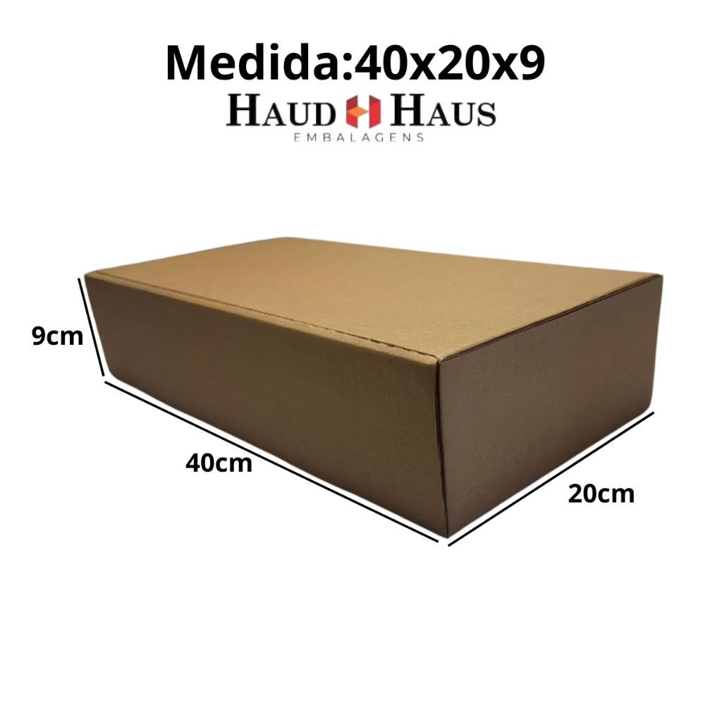 30 Caixas de Papelão Para Correio (MELHOR PREÇO) - 40x20x9