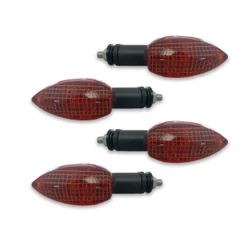 Pisca Seta Moto Fazer Lander Lente Laranja 4 Unidades