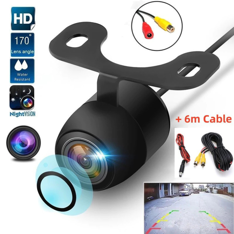 Camera Re Car Image System automotiva Visao Noturna Prova D'agua
