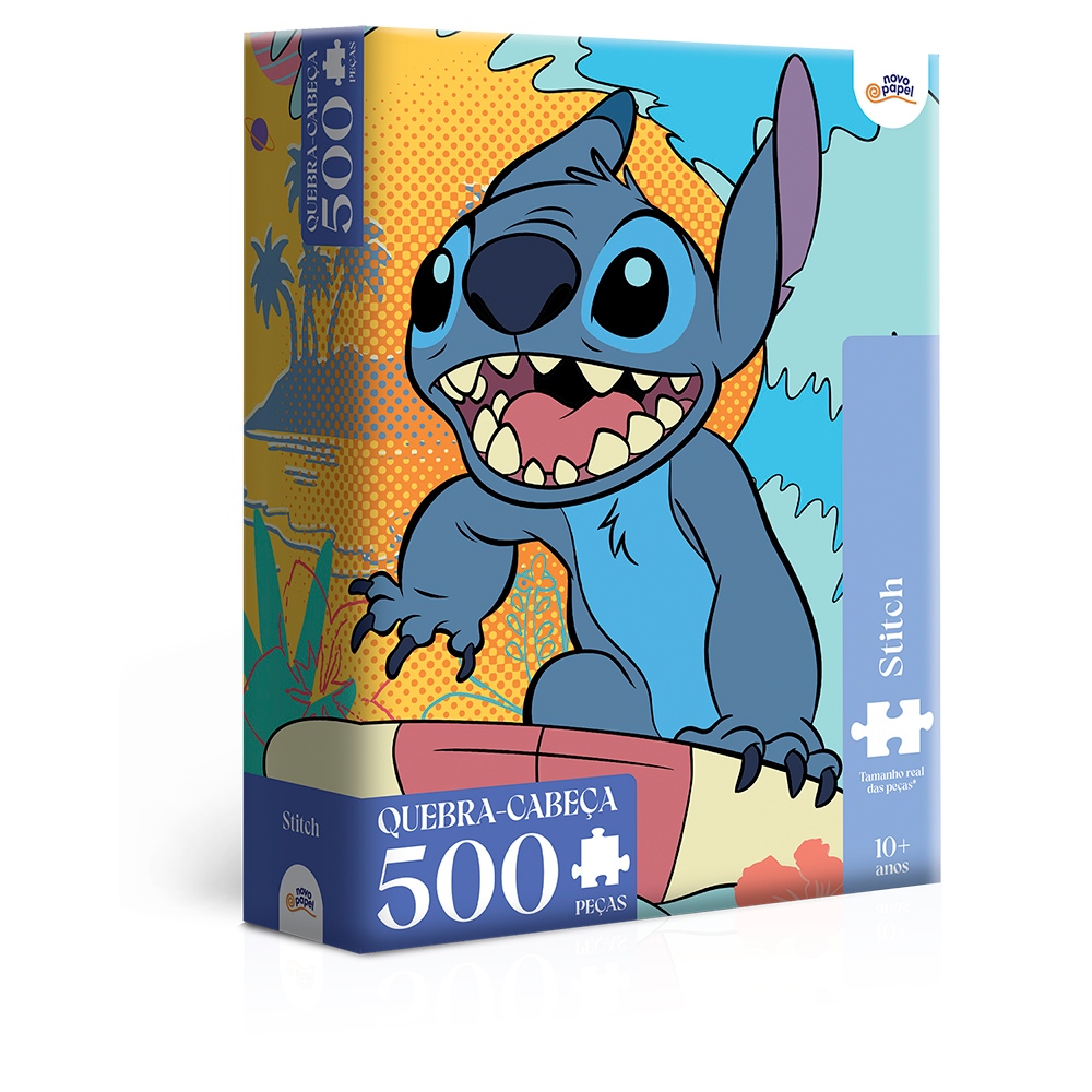 Quebra Cabeça Stitch 500 Peças - Toyster 8091 — imagem 2 de 2