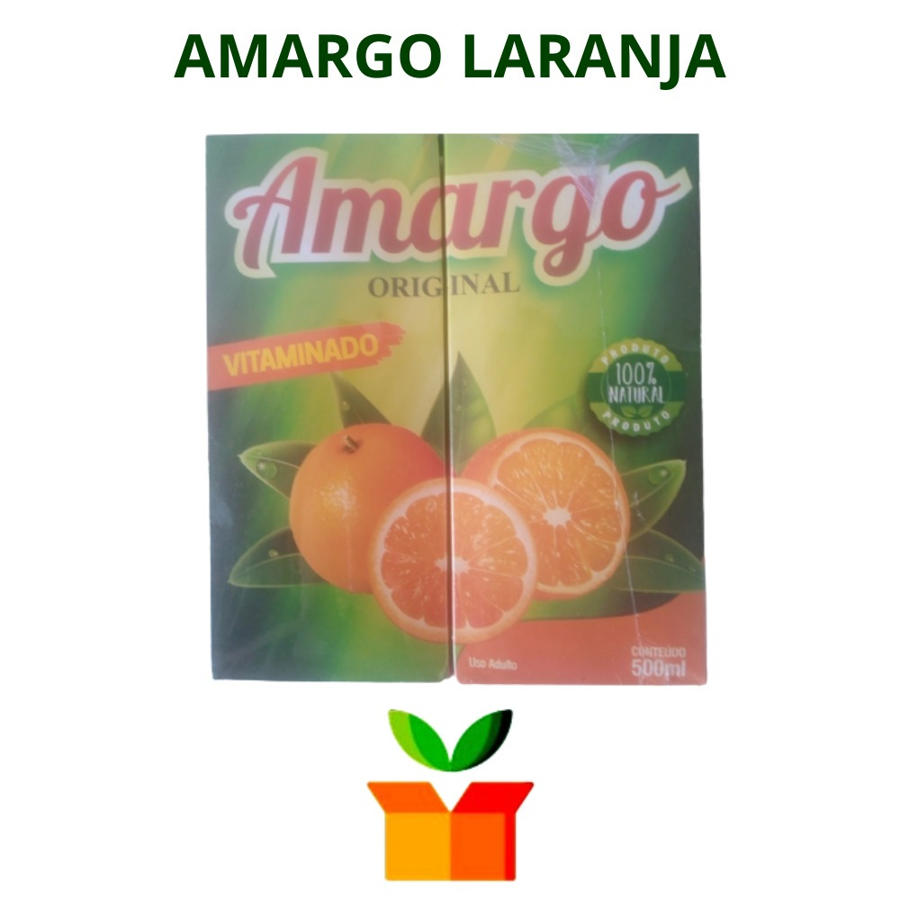 Amargo Laranja 500 ml - Chá/Elixir composto pronto para uso