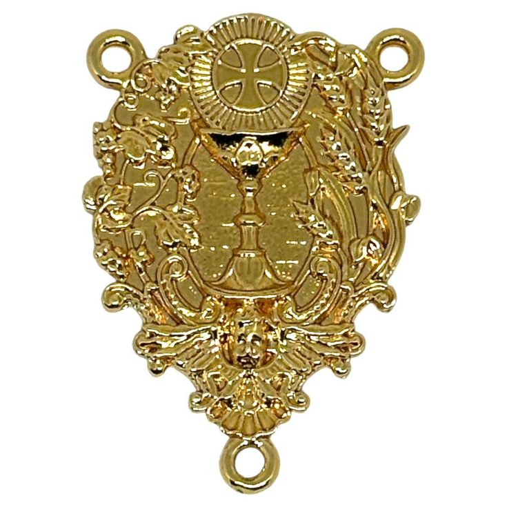 5 peças Salve Rainha Calice Sagrado Eucaristia ou Comunhão (T109)