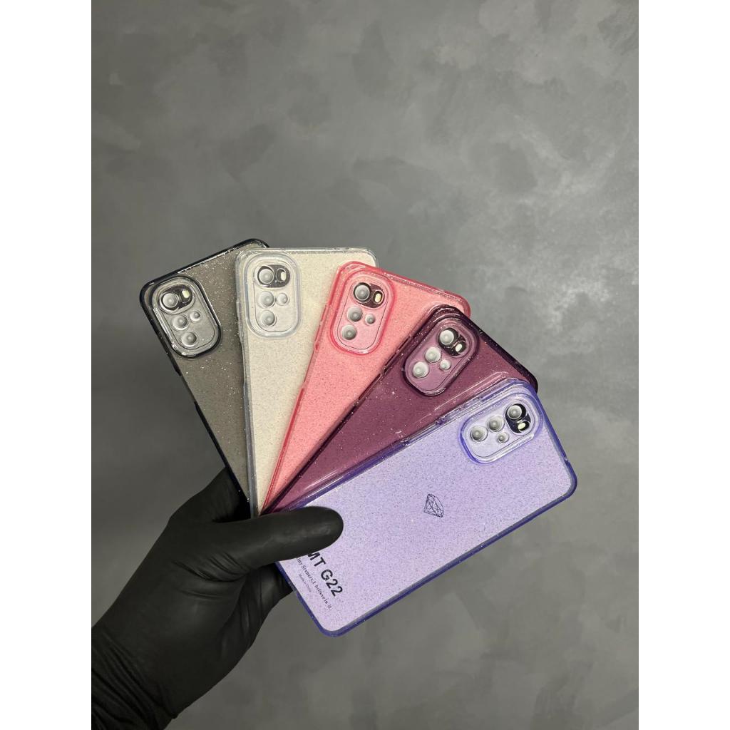 Capa com brilho + película de cerâmica Motorola Moto G22 Ou apenas capinha com gliter