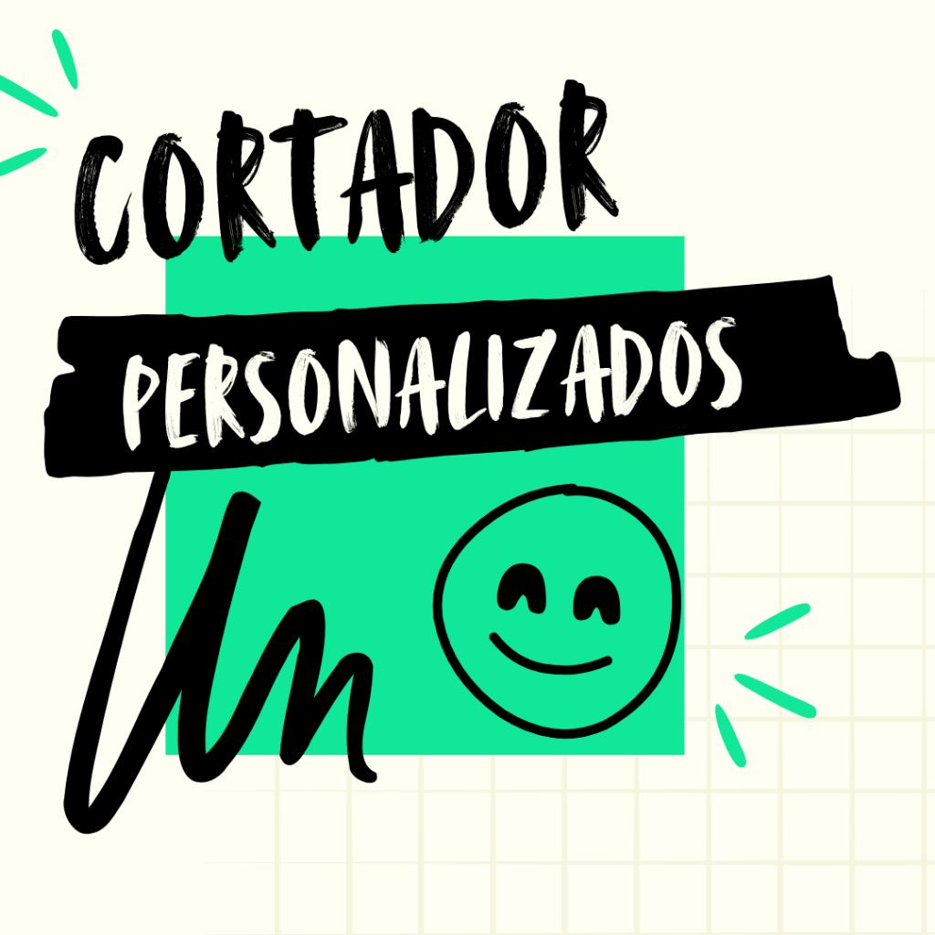 Cortadores e moldes de biscoito, pasta americana e massinha PERSONALIZADO