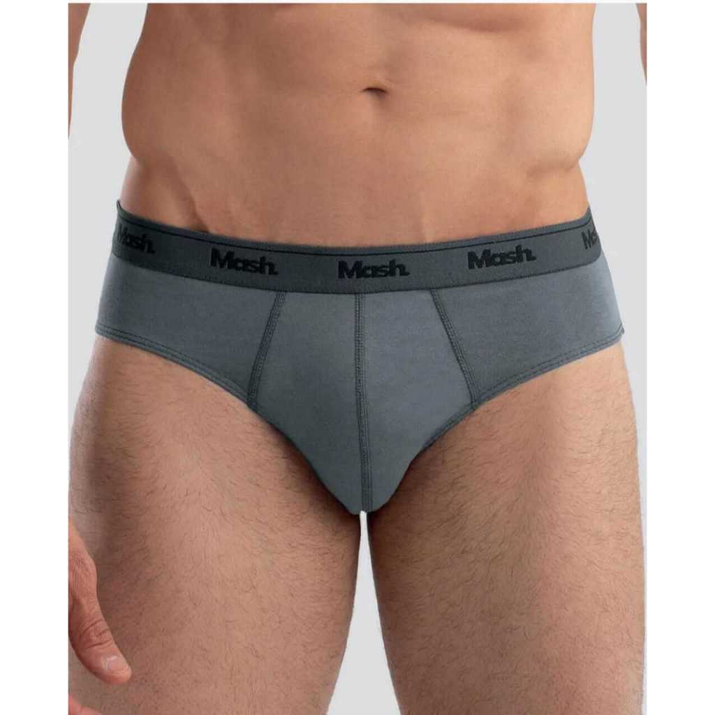 CUECA SLIP ALGODÃO MASH Ref;073.58