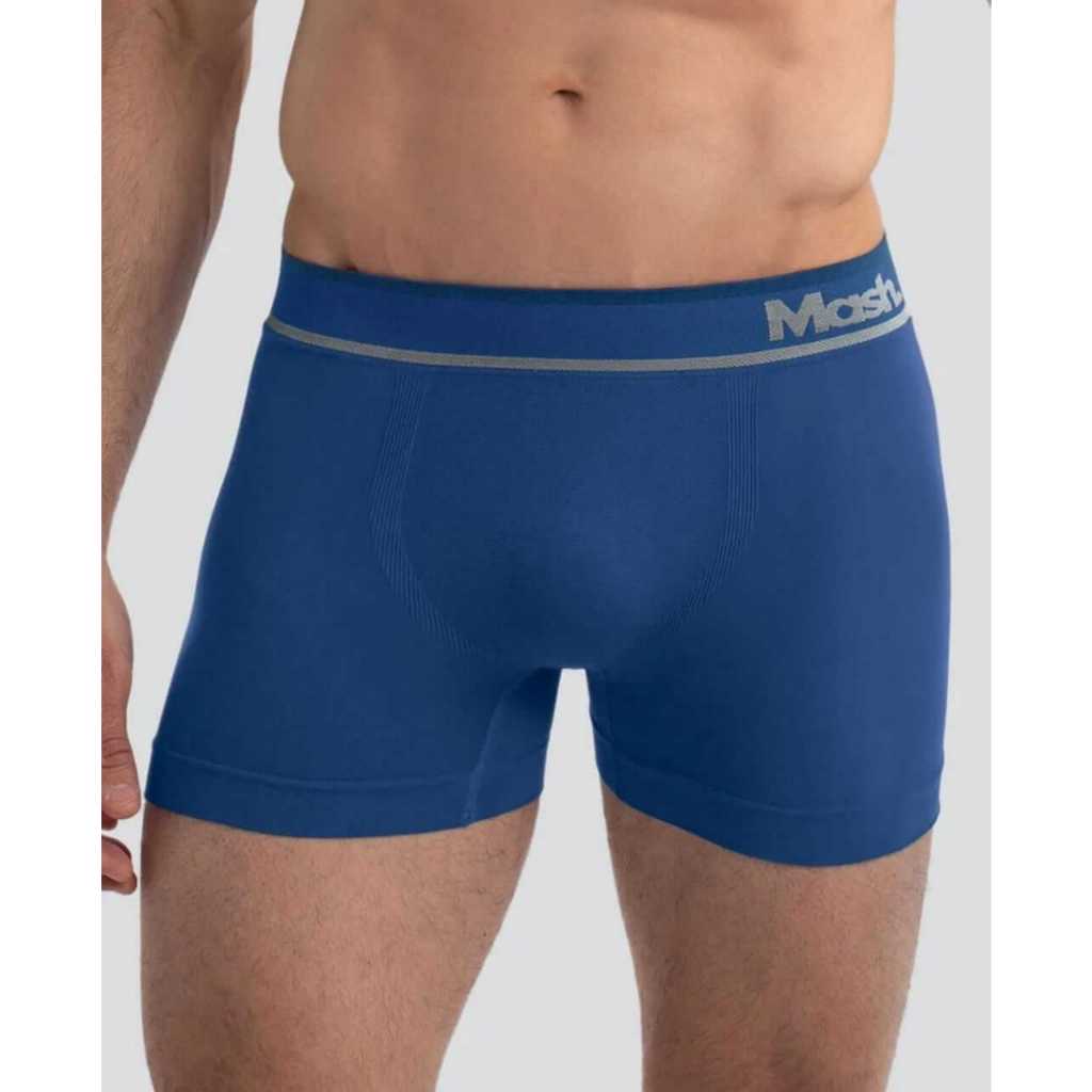 Cueca Boxer Microfibra Sem Costura Mash Ref 710.04