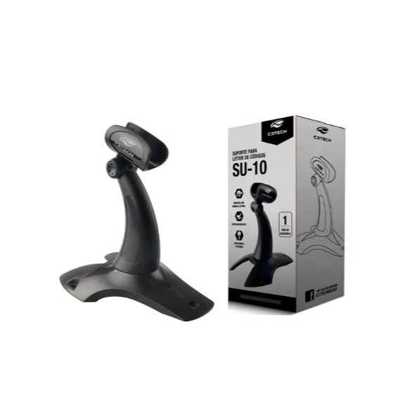 Suporte Para Leitor De Código De Barras Universal C3tech Cor Preto