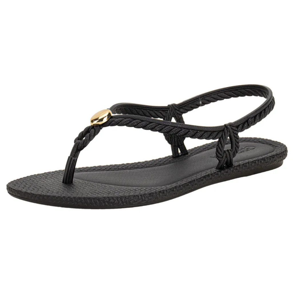 Sandália Feminina Todo Dia Delicada Grendha (33 ao 40) original - preto