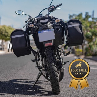 Alforge Universal Moto Impermeável 60 Litros Em Nylon  Forrado EVA 4mm Todas As Motos em Oferta na Shopee